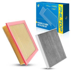 lot 8365 image: PHILTOP Engine & Cabin Air Filter for Ford F-150, Expedition, Lincoln