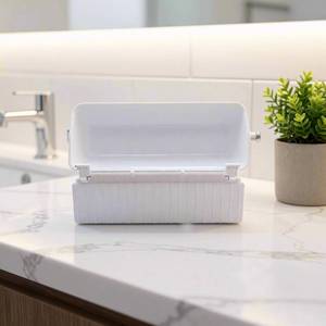 lot 11177 image: HUNMBK Ice Maker Replacement Rotating Tray - Universal Fit for Home Ice Machines  BPA-Free Plastic  Quick Install ((Size10.67 D x 4.06 W x 1.73 H)(HZB-25))
