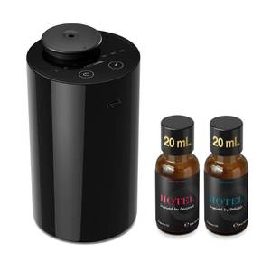 lot 11234 image: Airversa AN6 Waterless Essential Oil Diffuser Starter Kit, Black (Slight Use)