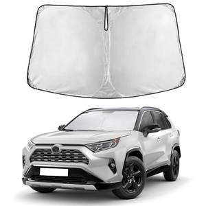 lot 11244 image: EcoNour Windshield Sunshade Compatible for Toyota RAV4 2019-2024 2025,2026