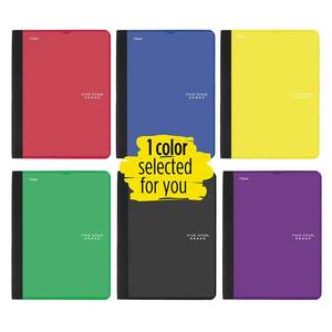 lot 12267 image: Five Star Interactive Notetaking Composition Book, 1 Subject, College Ruled Comp Notebook, 100 Sheets, 11 x 9, Color May Vary, 1 Count (09460)