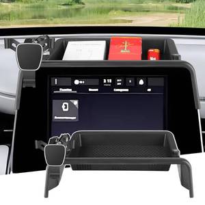 lot 12290 image: LUNQIN Car Phone Holder Center Console Organizer for Jeep Compass 2022-2026��Only 8.4-inch Screen�� Auto Accessories Navigation Bracket Interior Decoration Mobile Cell Phone Mount case