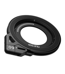 lot 12313 image: Aulumu G09 Magnetic Ring Grip  Omnidirectional Rotation  MagSafe Compatible  Aluminium Alloy Construction  Stable Dual-Sided Magnetic Attachment  Includes Handle Ring Phone Stand- Black