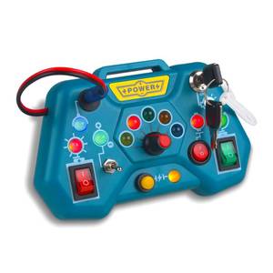 lot 12318 image: Laiydontos Toddler Toys LED Busy Board,Montessori Toy for 1-3 Year Old, Kids Sensory Board, Light Switches Preschool Learning Activities Travel Toy for 1 2 3 4 Boys Girls Birthday