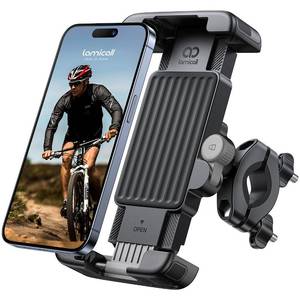 lot 14278 image: Lamicall Bike Motorcycle Phone Mount Holder - 1s Quick Lock