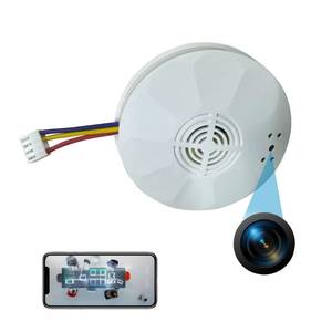 lot 14372 image: ULar 4K Smoker Detector Hidden Camera Night Vision WiFi6 Remote View