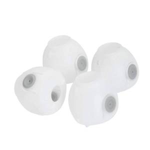 lot 14398 image: Moms Choice Gold Awards Winner - EUDEMON 4 Pack Baby Safety Door Knob Covers Door Knob Locks(not Suit for All Door knobs)