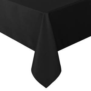 lot 14414 image: sancua Rectangle Tablecloth, 54 x 78 Inch, Black