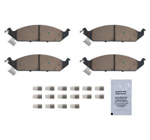 lot 20046 image: HUSCH Front Ceramic Brake Pads Kit Fit For Chrysler Cirrus 1995-2000