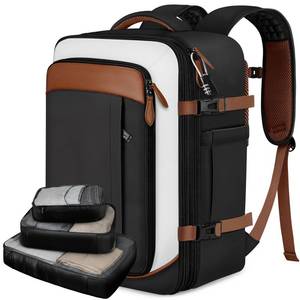 lot 20062 image: Vancropak 40L Carry on Backpack for Travel, Flight Approved Expandable Bag