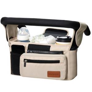 lot 20072 image: Momcozy Universal Stroller Organizer with Insulated Cup Holder