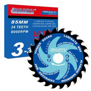 lot 20092 image: Super Thin Kerf 3-38(85mm)-24T, Wood Working Mini Circular Saw Blade