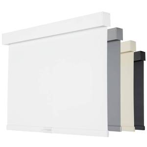 lot 20104 image: Persilux Cordless Blackout Roller Shades for Indoor Windows, Free-Stop With Valance, Thermal Insulated Fabric Blinds, UV Protection for Home and Bedroom (White, 15 W x 64 H)