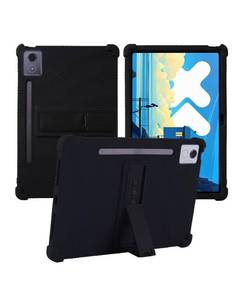 lot 20124 image: for Lenovo Idea Tab Pro 12.7 inch Tablet Case,BOVUGAC Soft Silicone Adjustable Stand Shockproof Kids Friendly for Lenovo Idea Tab Pro Tablet(Black)