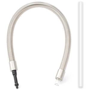 lot 20134 image: Dusledel Milk Tube Hose with Stainless Steel Casing HP1 Connector Replacement for Jura WE8, ENA8, for ENA Micro 90, E6, D6 Coffee Machine