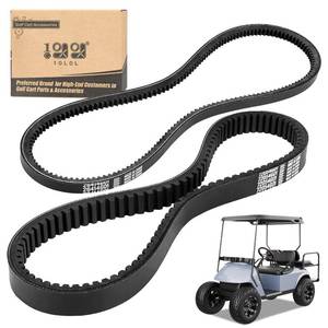 lot 20156 image: 10L0L Golf Cart Clutch Drive & Starter Belts Kit for EZGO TXT, Medalist, Workhorse 1994-2013 with Robin 295350cc 4 Cycle Engines, OEM# 72054G01 26414G01 72025G01 630587 (Used)