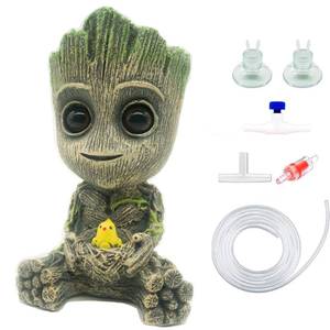 lot 20161 image: AnxunJim Aquarium Groot Air Bubbler Decorations Fish Tank Air Stone Set