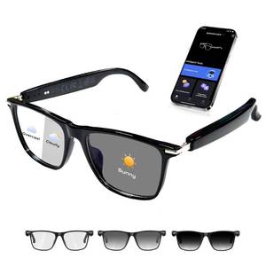 lot 20175 image: AI Smart Glasses,AI Chat Deepseek R1 and Gemini-2.5 with 164 Translations Supported,Bluetooth Glasses for Men Women,Music Playback & Hands-Free Calling,Physical Color Changing Lens,IP67 Waterproof