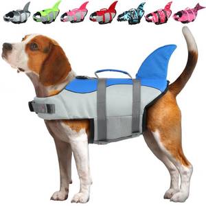 lot 20187 image: EMUST Large Dog Life Jacket, Dog Life Vests for Swimming, SmallMediumLarge Pet Lifesaver with Rescue Handle, Adjustable Pet Flotation Vest for Water at Pool, Beach, Boating (XL,Blue)