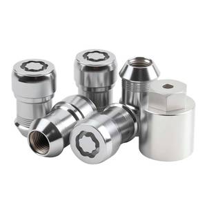 lot 20193 image: Wheel Lock Lug Nuts Compatible with Jeep Vehicle 18-24 Wrangler Gladiator