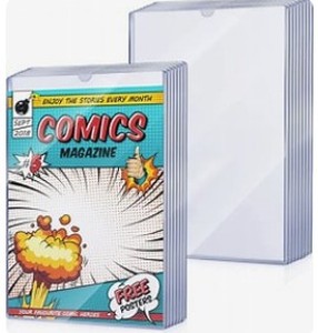 lot 2053 image: Plastic comic book cases six pack