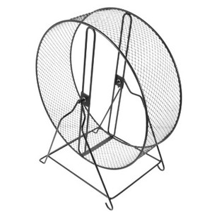 lot 13825 image: Hamster Cages Hamster Running Exercise Wheel- Silent Guinea Pig Exercise Wheel with Rack Small Animals Running Wheel Toys for Hamsters, Hedgehogs, Rats Hamster Cage
