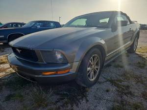 lot 24256 image: 2005 Ford Mustang Deluxe Convertible - Grey