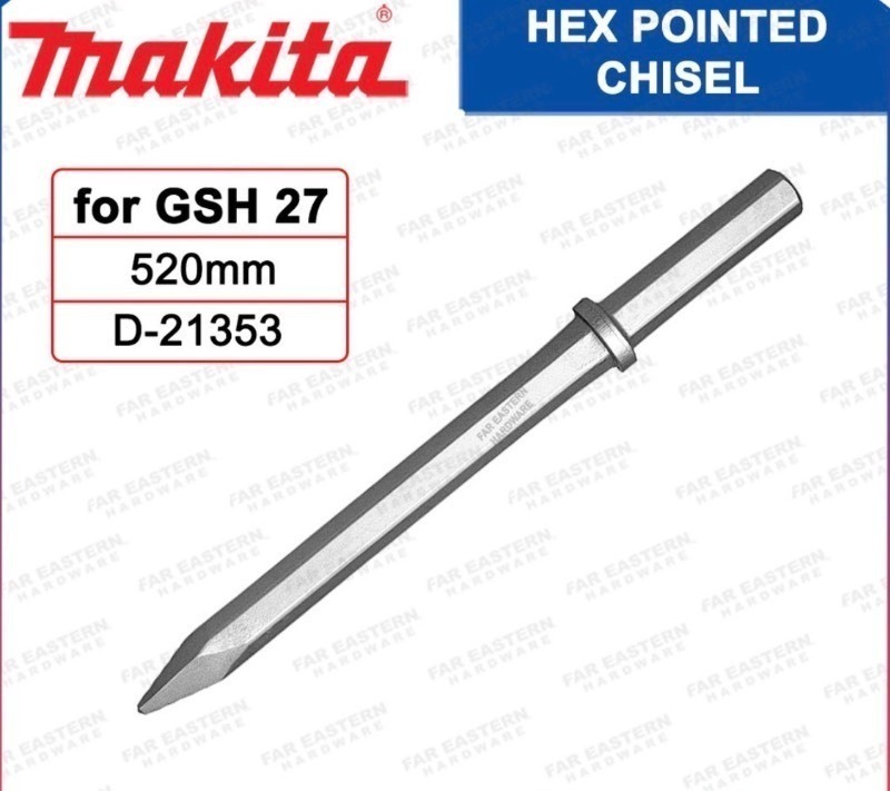 lot 70 image: XL Makita Bull Point Hex Shaped Bit D-21353