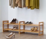 TRINITY® EcoStorage®| Bamboo Shoe Rack | 2-Pack *Retails $94*