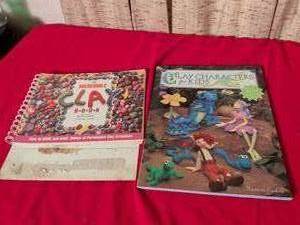 lot 356 image: Two Clay Craft Books The Incredible Clay Book and Clay Characters for Kids