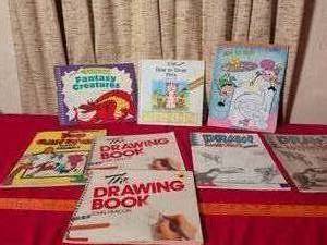 lot 382 image: Drawing and Art Instruction Books Lot 8 Books Kids Children