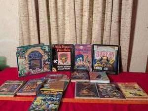 lot 383 image: Lot of 15 Childrens Books Featuring Horror Titles Little Dracula Frankenstein Bloodhounds
