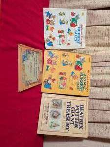 lot 385 image: 4 Childrens Books Richard Scarry Beatrix Potter Humpty Dumpty Lot