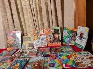 lot 387 image: Childrens Activity Books Collection Lot Coloring Sticker Puzzle Books