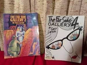 lot 391 image: The Far Side Gallery 2 by Gary Larson and The Far Side Gallery 4 by Gary Larson, 2 Books