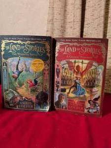 lot 394 image: Chris Colfer The Land of Stories 2-Book Set The Wishing Spell A Grimm Warning