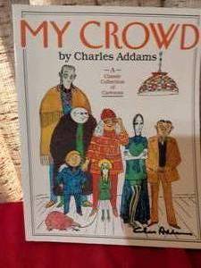 lot 409 image: My Crowd by Charles Addams Classic Collection of Cartoons