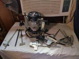 lot 430 image: Porter-Cable Professional Router with Accessories and Bits