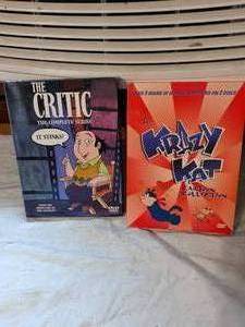 lot 484 image: The Critic The Complete Series DVD & The Krazy Kat Cartoon Collection 2 DVD Set