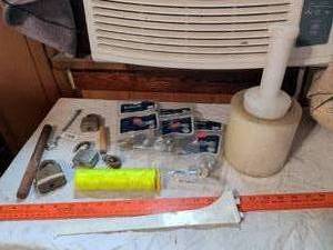 lot 490 image: Authority Utility Cam Lock Hardware Lot with Tools and Accessories