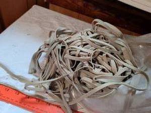lot 510 image: Large Rubber Bands Bulk Lot Wide Band