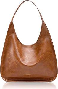 lot 8130 image: NEWBELLA Hobo Purse, PU Leather Shoulder Bag, Tote for Work and Travel