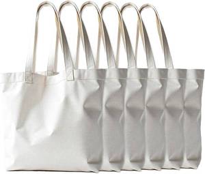 lot 8200 image: Aesthetic Tote Bag for Women & Men Beach Bag Reusable Grocery Bag pack of 6
