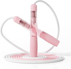 lot 8211 image: SWAY Jump Rope for Kids and Adults, Fitness & Workout Rope (Pink)