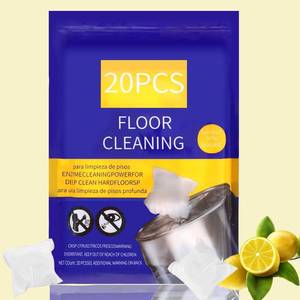 lot 8253 image: Hard Floor Cleaner Compatible with OCedar PACSS, Fresh Lemon, 20 Count