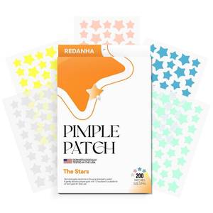 lot 8334 image: 200-Count Pimple Patches for Face-Hydrocolloid Acne Patches with Tea Tree Oil