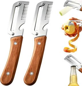 lot 8348 image: Vegetable Peeler, Stainless Steel Multifunctional Peeler for Kitchen