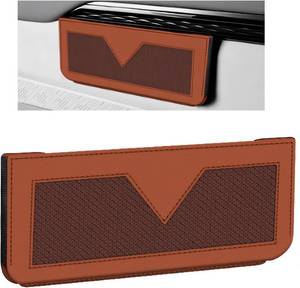 lot 8457 image: Car Sunglasses Case PU Leather Self-Adhesive Vehicle Interior Organizer