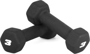 lot 8532 image: CAP Barbell Neoprene Dumbbell Weights Pairs & Sets  Black