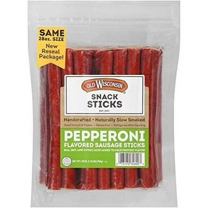 lot 8556 image: Old Wisconsin Pepperoni Snack Sticks, 28oz